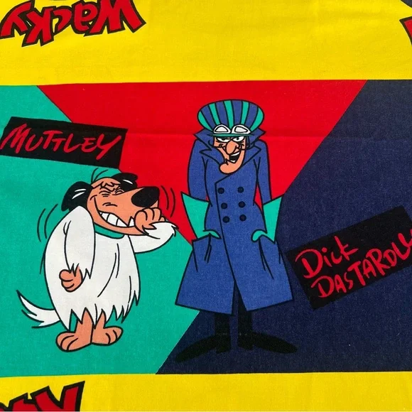 Hanna-Barbera Wacky Races flat sheet - Picture 7 of 7